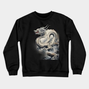 Cartoon Dragon Crewneck Sweatshirt